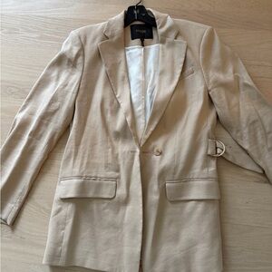 Maje Beige Women's Blazer